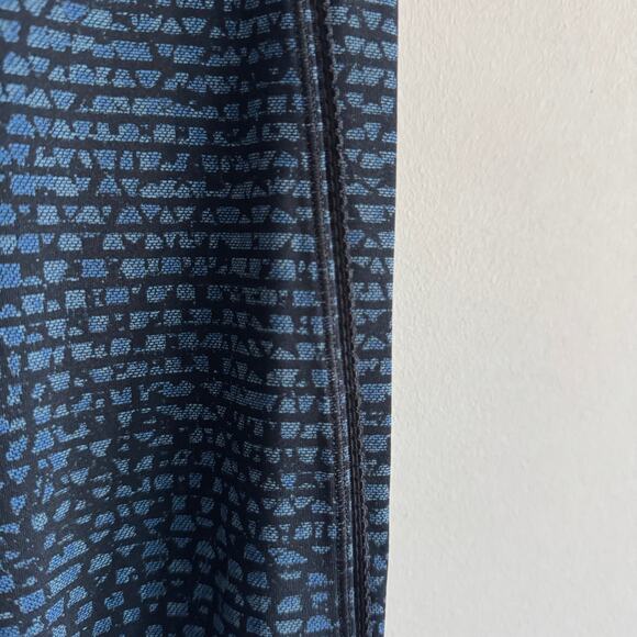 Lululemon Deep Breath Crop Leggings Alberta Lake Teal Shatter Weave Desert 4 - Picture 4 of 9